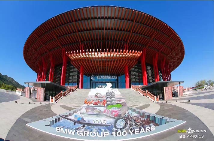 寶馬百年活動(dòng)慶典繪制